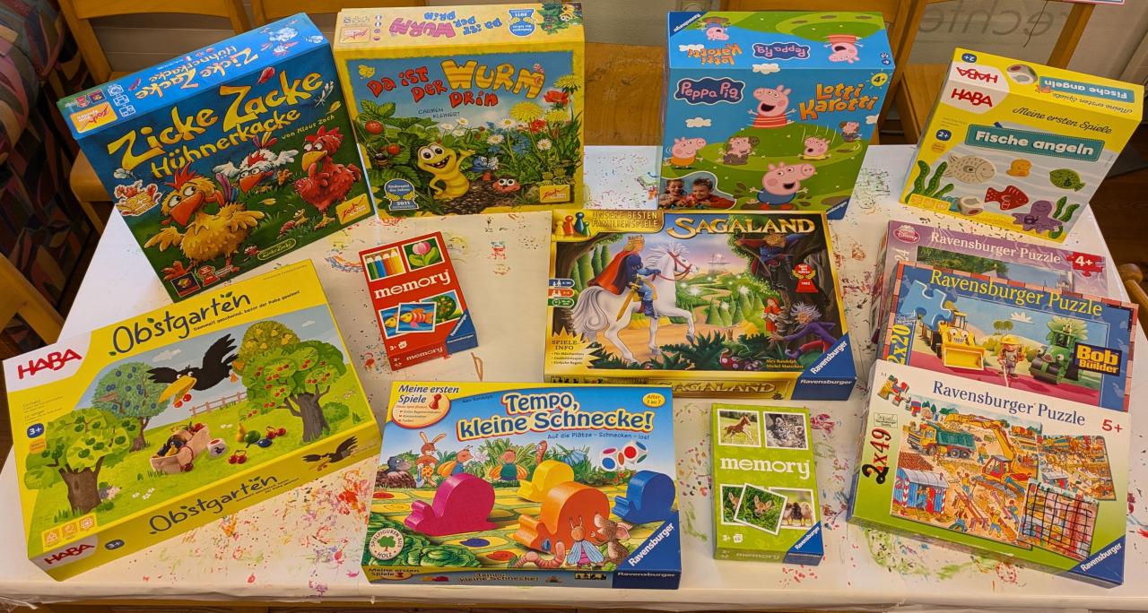 Spiele zum Ausborgen