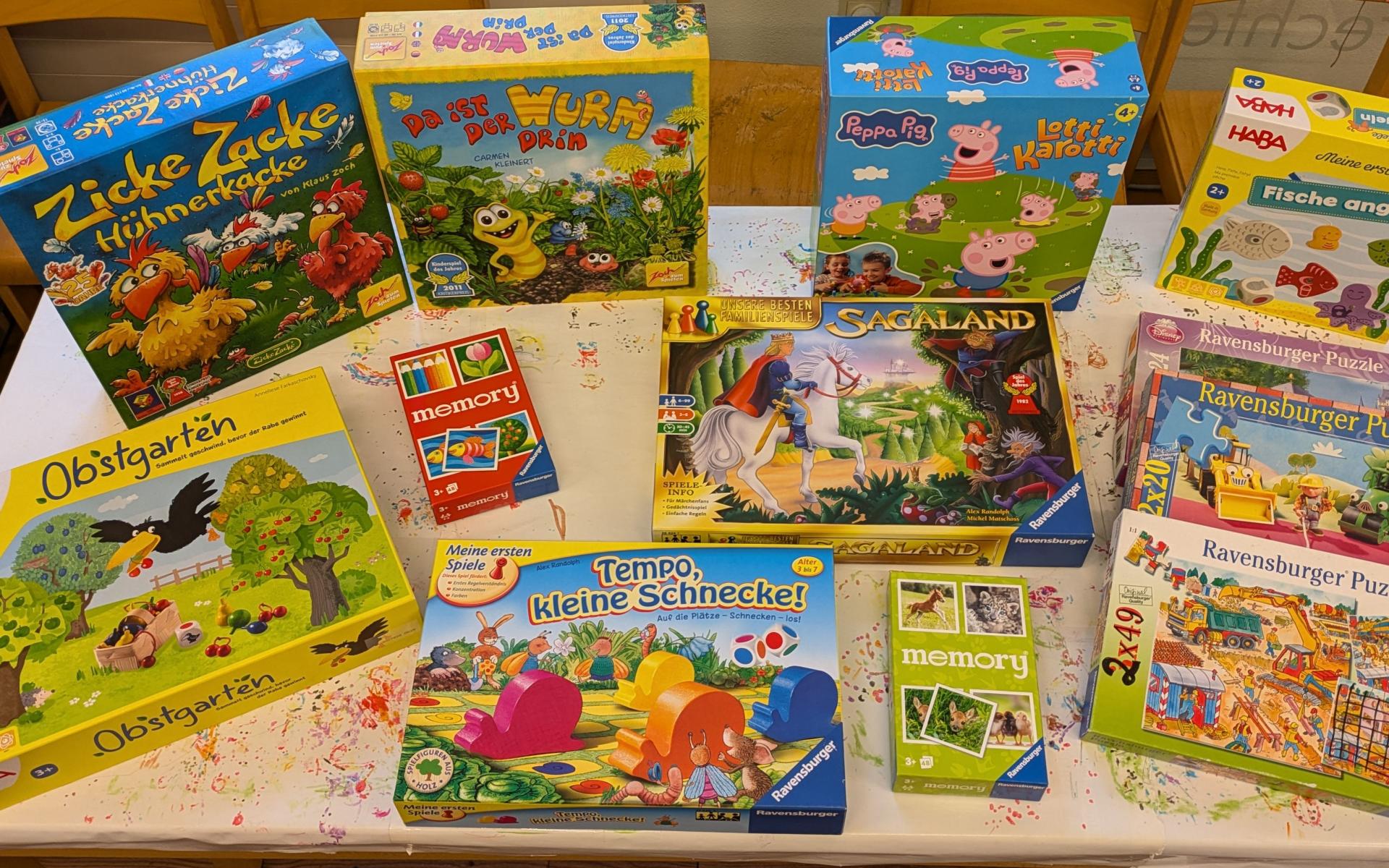 Spiele zum Ausborgen