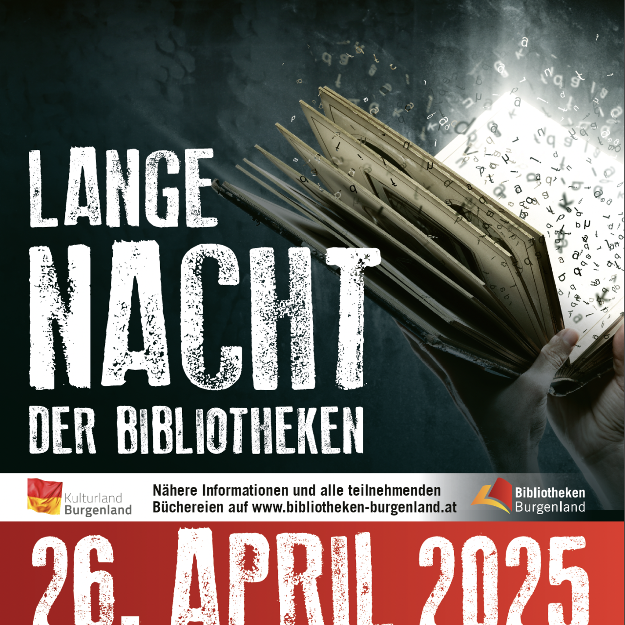 Lange Nacht der Bibliotheken am 26.04.2025